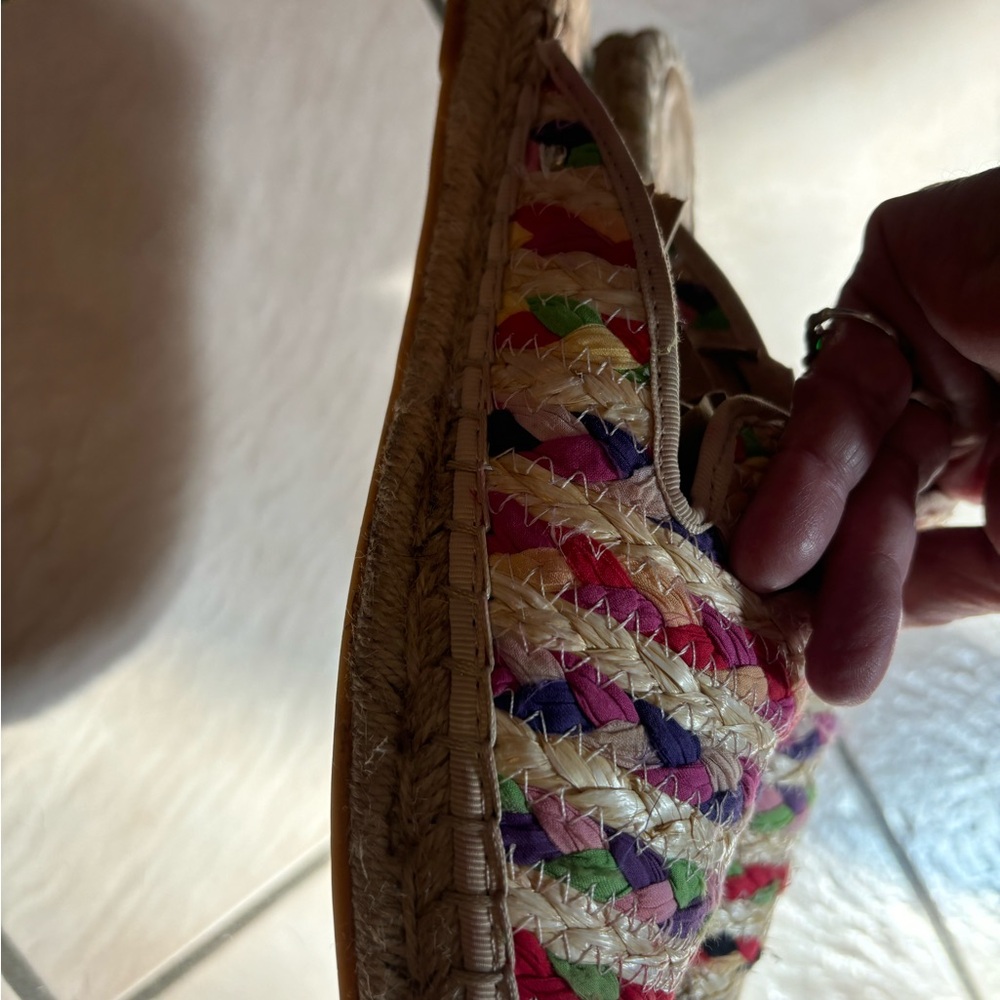 Sam Edelman Multicolor Espadrille Flats - Picture 6 of 6